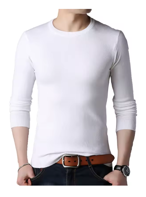 Basic White Longsleeve